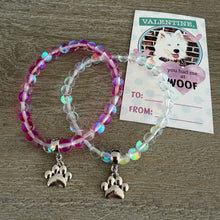 Load image into Gallery viewer, Love &amp; Light Valentine’s Bracelet Stack