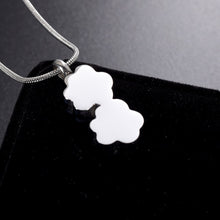 Load image into Gallery viewer, &quot;Forever With Me&quot; Memorial Paw Necklace