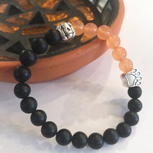 Load image into Gallery viewer, Limited Edition Pumpkin Halloween Paw Bracelet