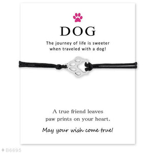 "Wish Upon A Paw" Charm Bracelet (FREE With Any Purchase!)